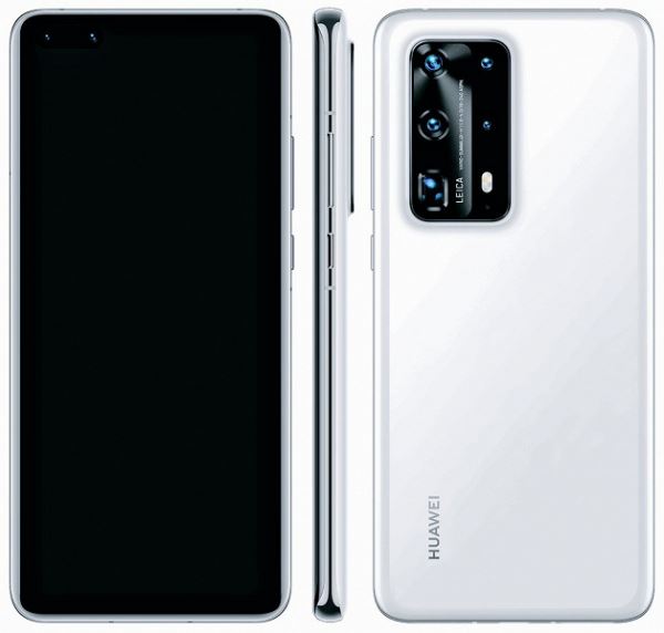 Huawei P40 Pro получит 58Мп матрицу формата 1/1.28 дюйма