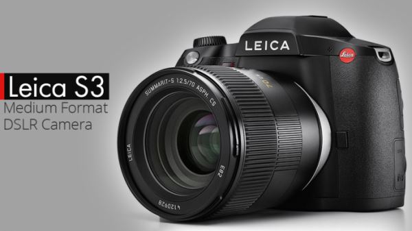 Анонсирована среднеформатная камера Leica S3 за 18,995$