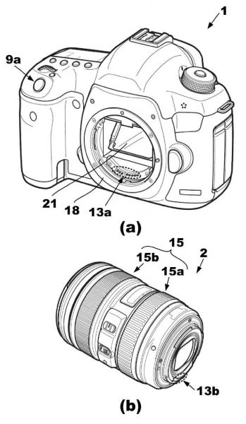 Обновленный патент Canon на гибридную стабилизацию